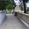 Elevator Tower - Whitman Center - Benches