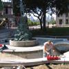 Elevator Tower - Whitman Center - Peter Pan Fountain